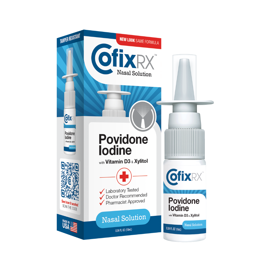 Povidone-Iodine Nasal Cleanse Spray