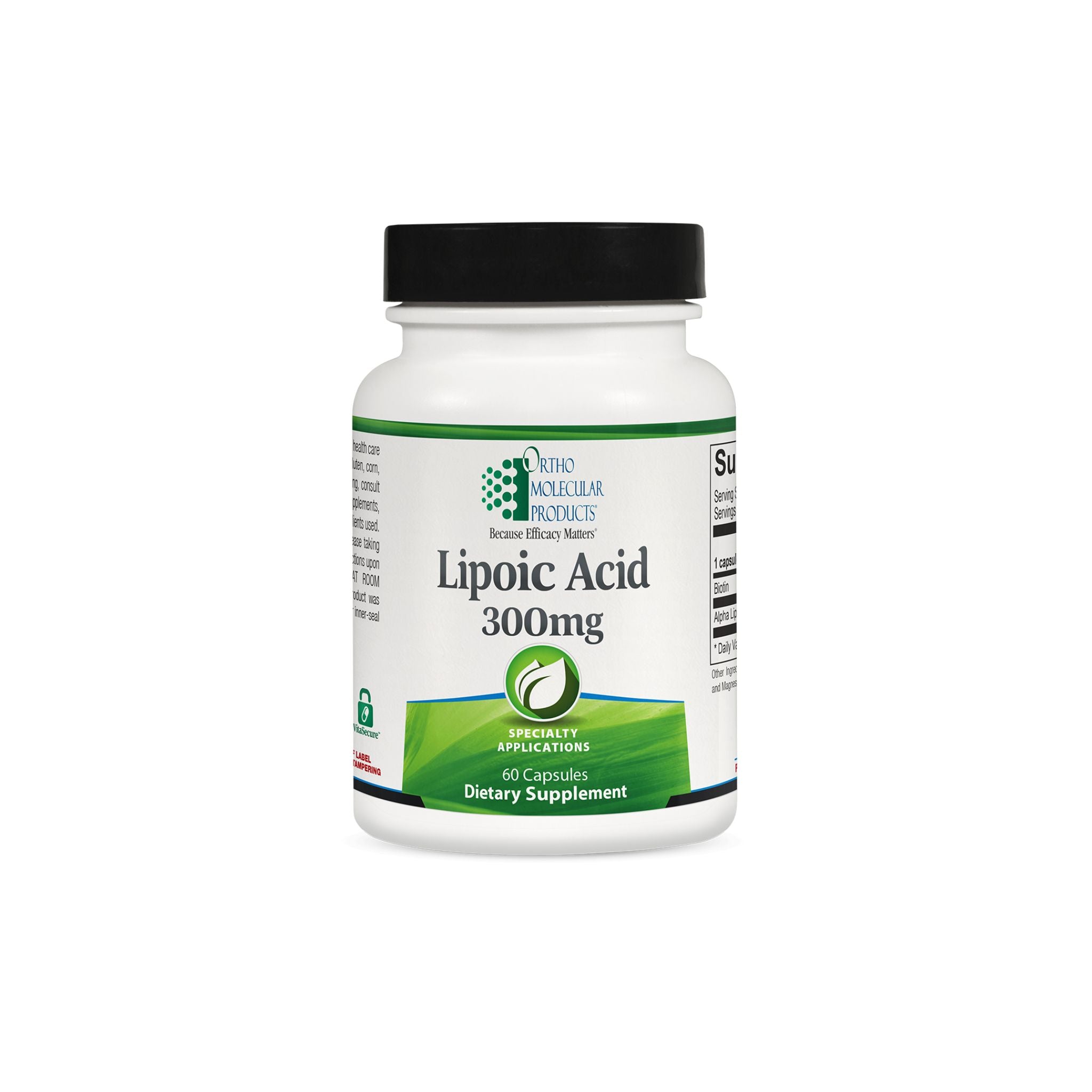 Ortho Molecular Lipoic Acid 300 mg