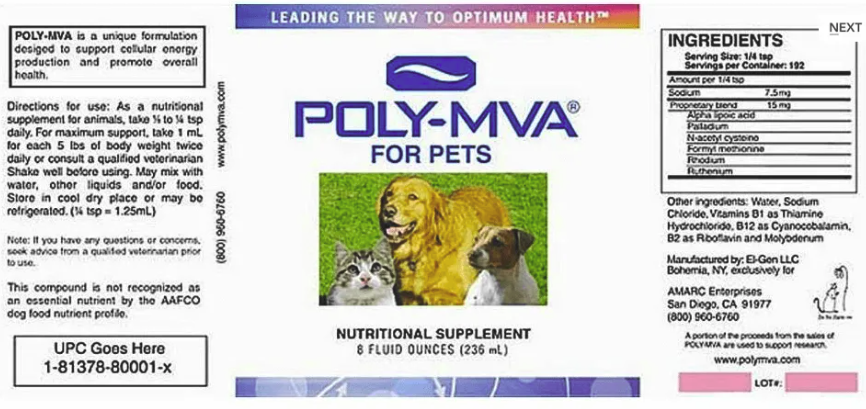 Poly-MVA for Pets